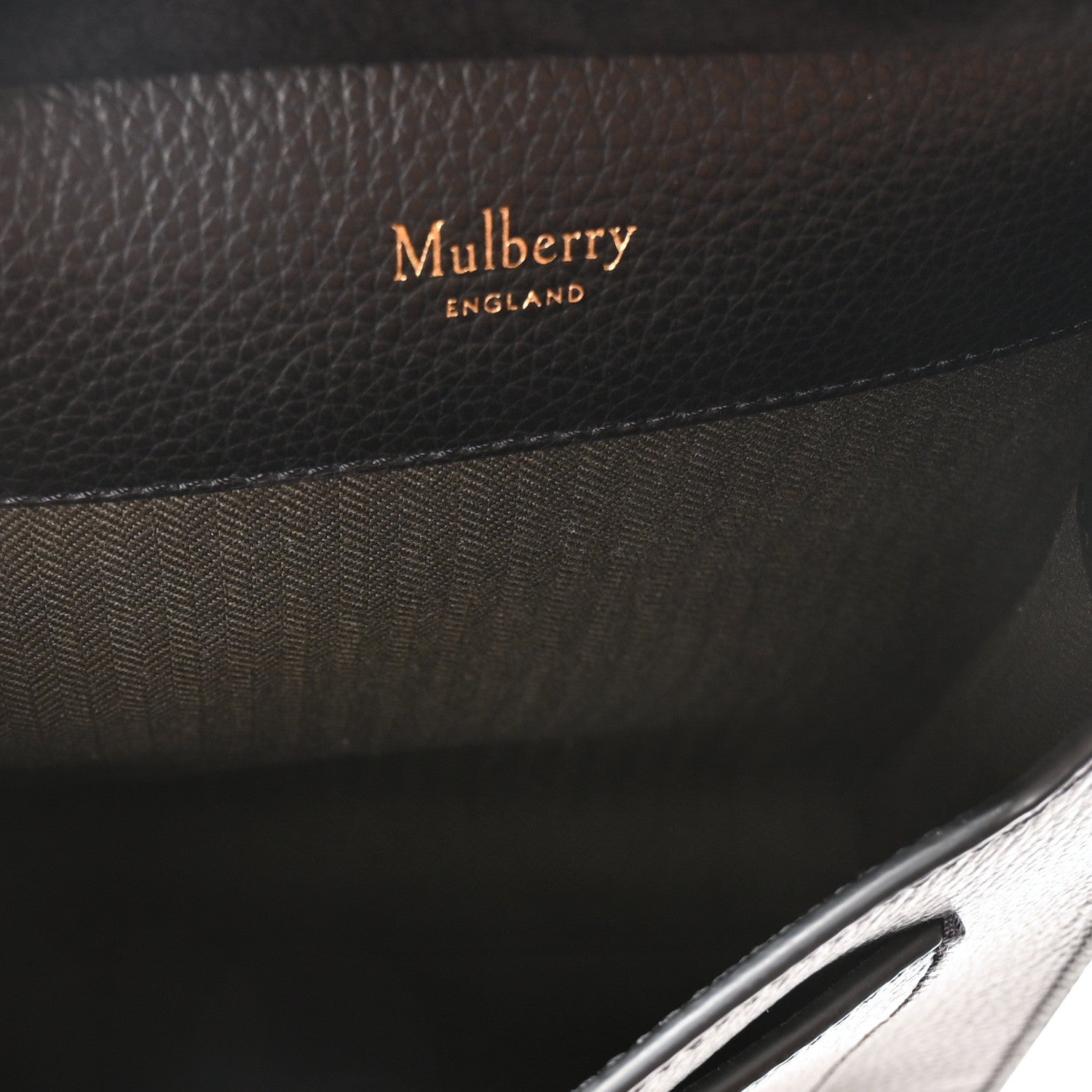 Mulberry Natural Grain Calfskin Antony Messenger Crossbody Black 5 of 10