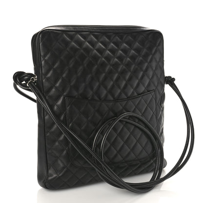 Chanel Calfskin Quilted Large Cambon Messenger Black 3 of 9