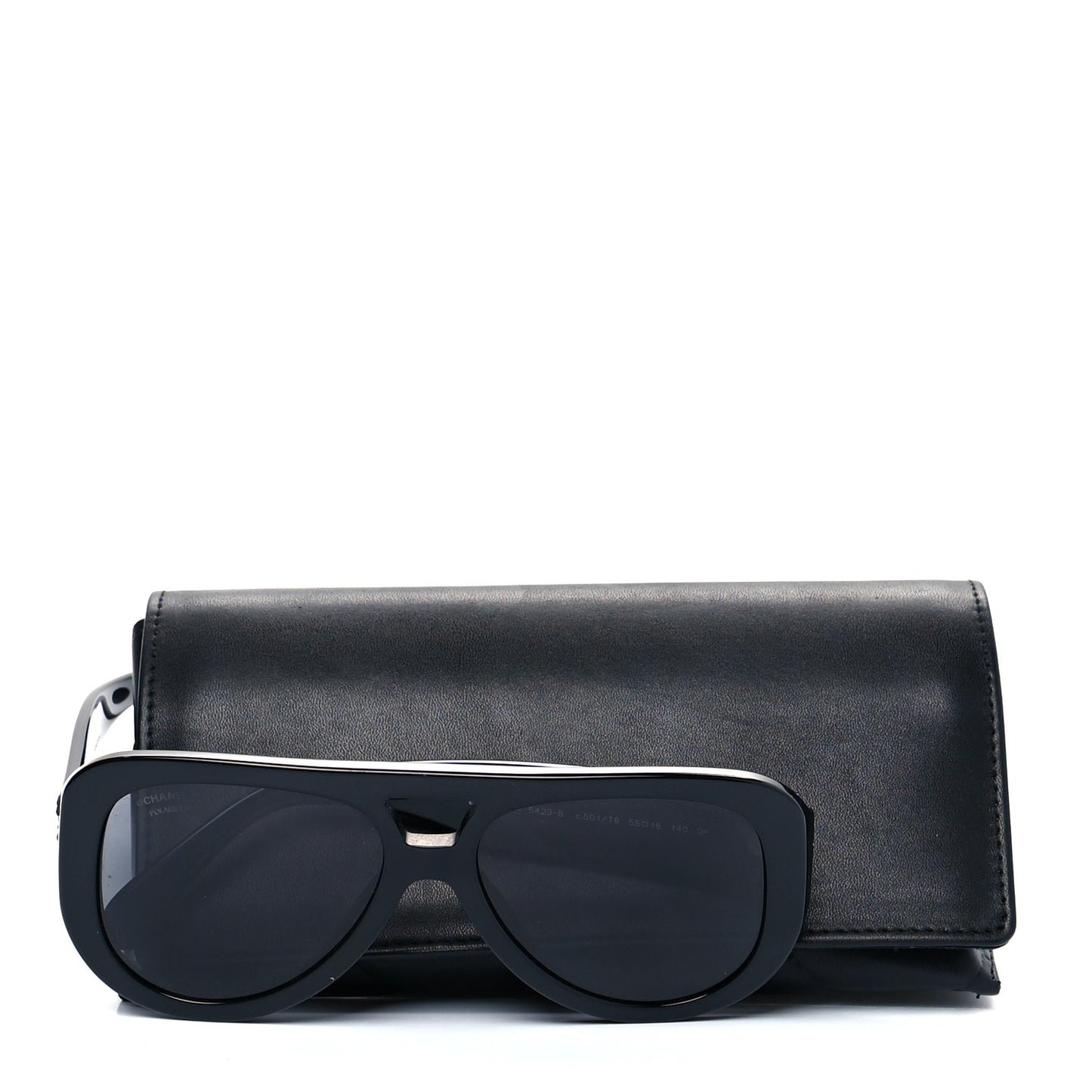 Resin Polarized Sunglasses 5423-B Black