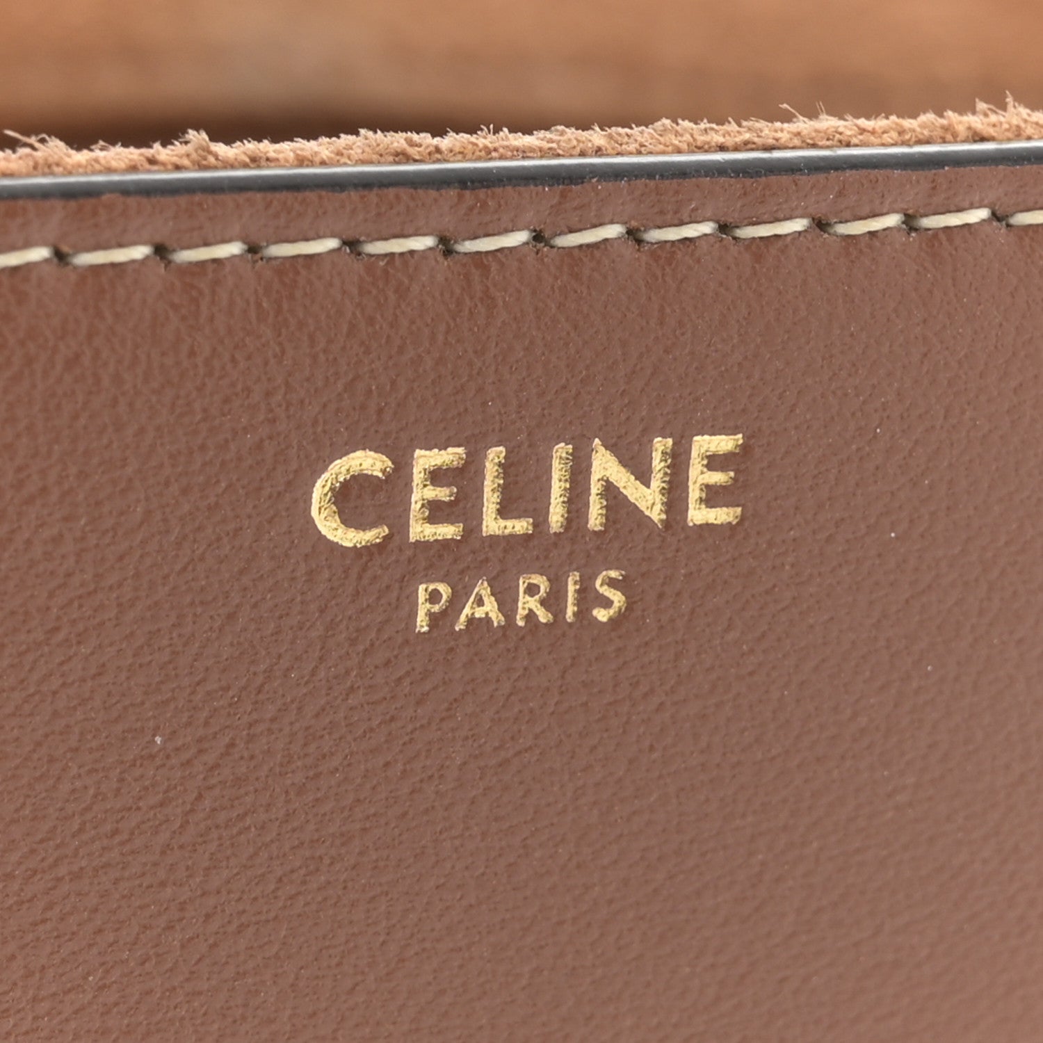 Celine Smooth Calfskin Teen Soft 16 Shoulder Bag Tan 6 of 11