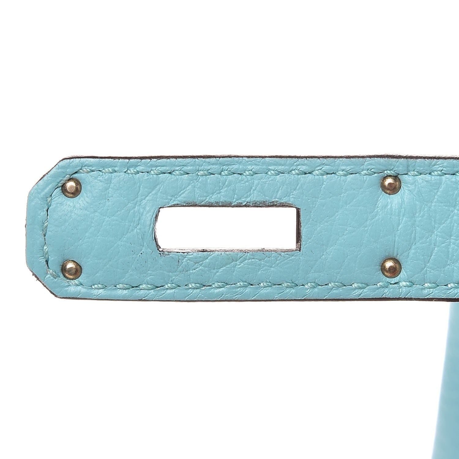 Hermes Taurillon Clemence Birkin 30 Bleu Atoll 12 of 34