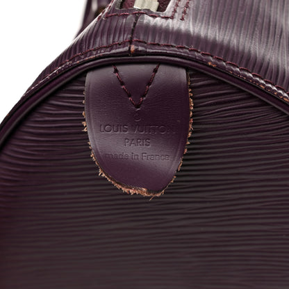Louis Vuitton Epi Speedy 30 Cassis 6 of 13