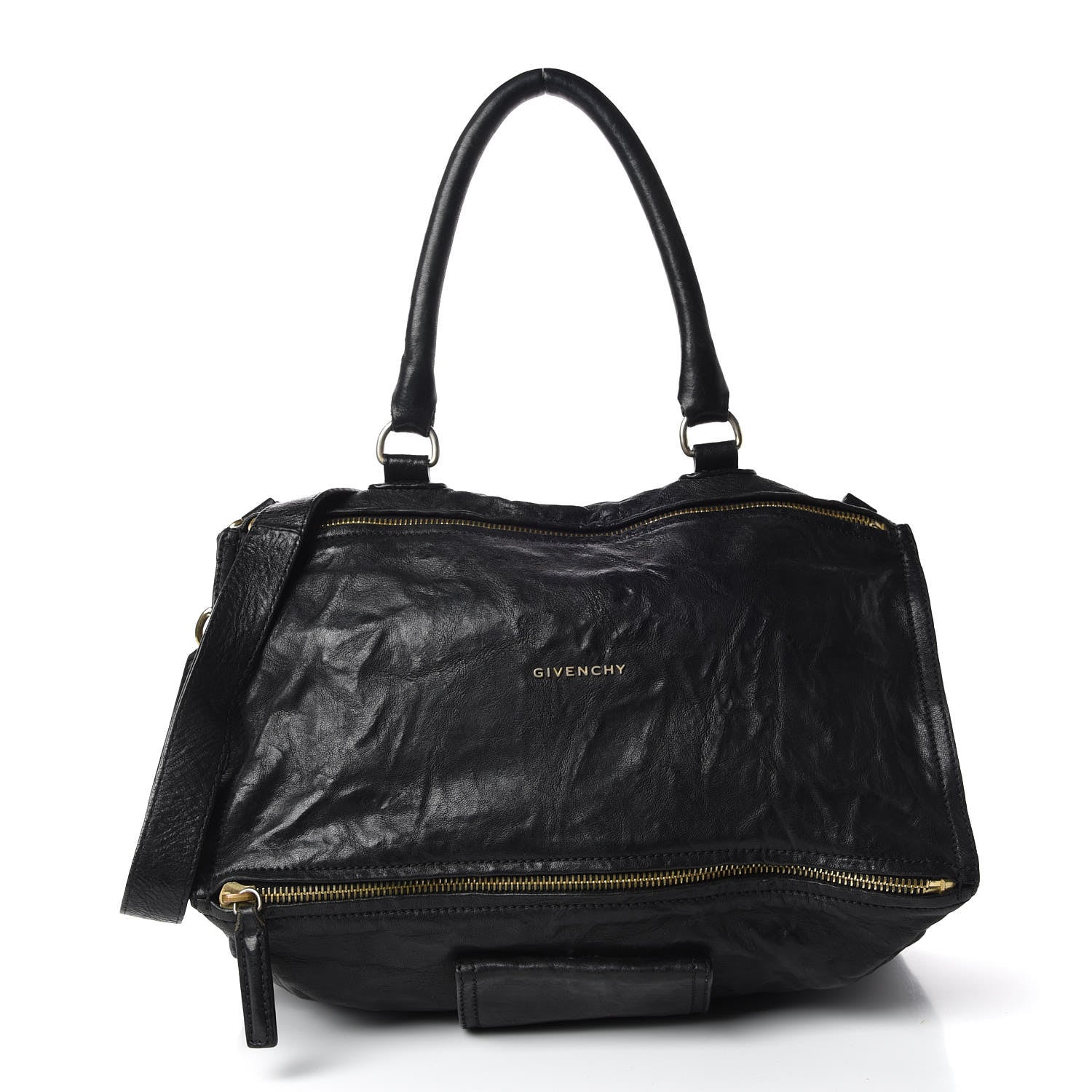 Givenchy Tumbled Sheepskin Large Pandora Black 1 of 19
