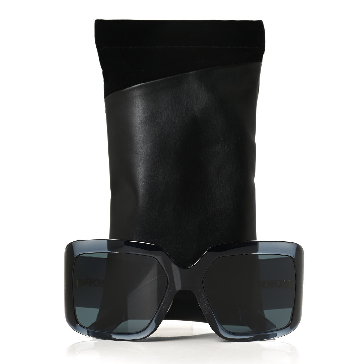 Christian Dior Acetate DiorSo Light 2 Shield Sunglasses Blue 8 of 8