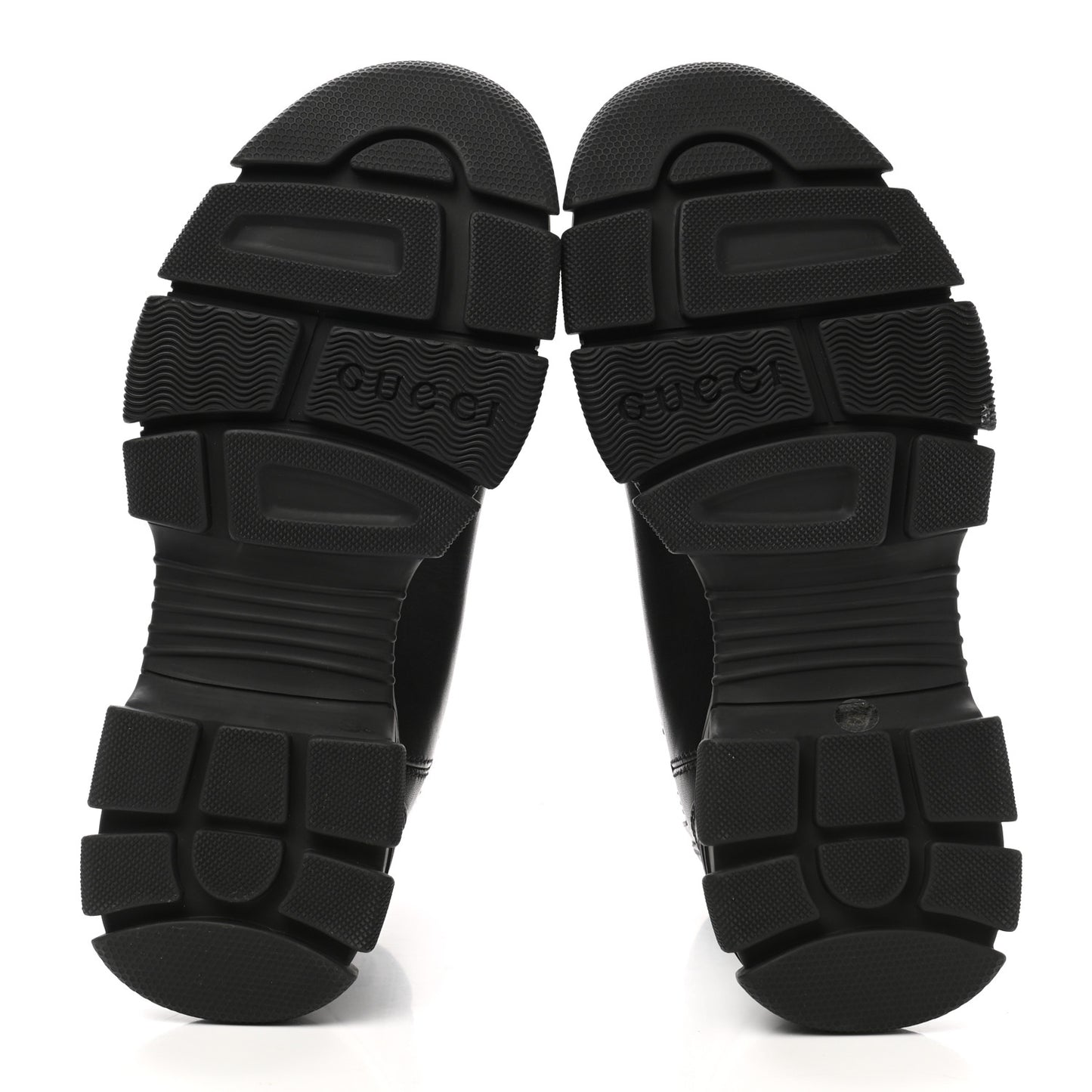 Calfskin Logo Ankle Boots 36.5 Black