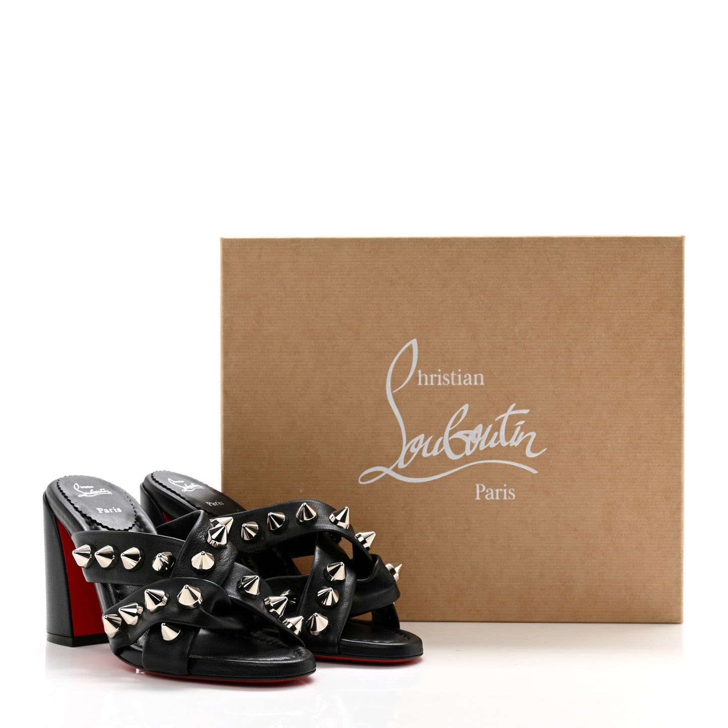 Nappa Spika Club 85 Sandals 38 Black