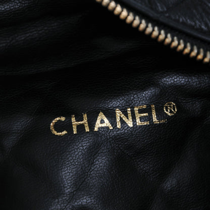 Chanel Lambskin Quilted Belt Bag Black 4 of 8