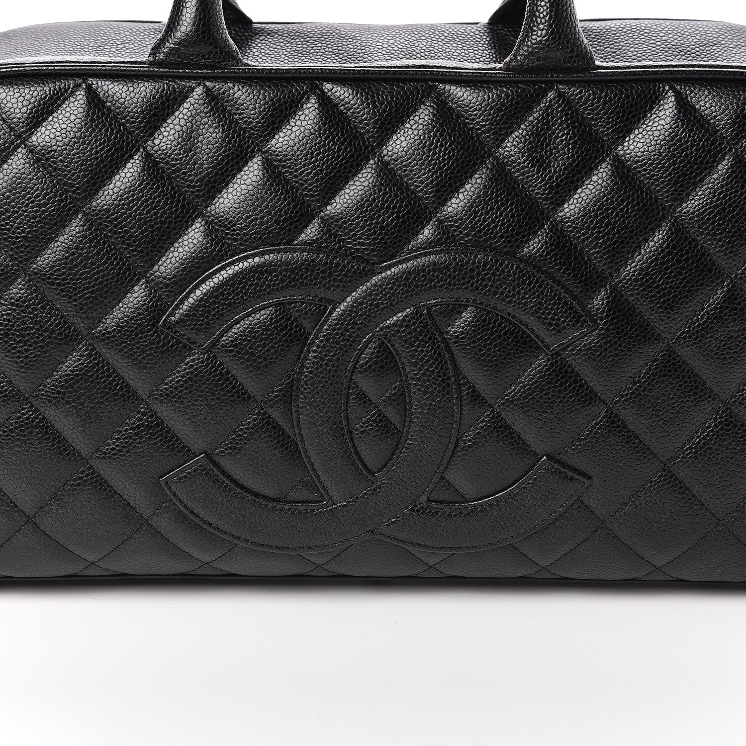 Chanel Caviar Quilted Large Bowler Black 14 of 14