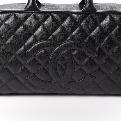 Chanel Caviar Quilted Large Bowler Black 14 of 14