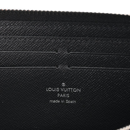 Louis Vuitton Epi Clemence Wallet Black 6 of 6
