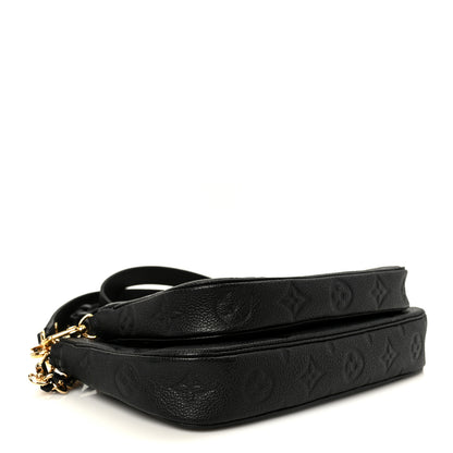 Louis Vuitton Empreinte Monogram Giant Multi Pochette Accessories Black 4 of 11