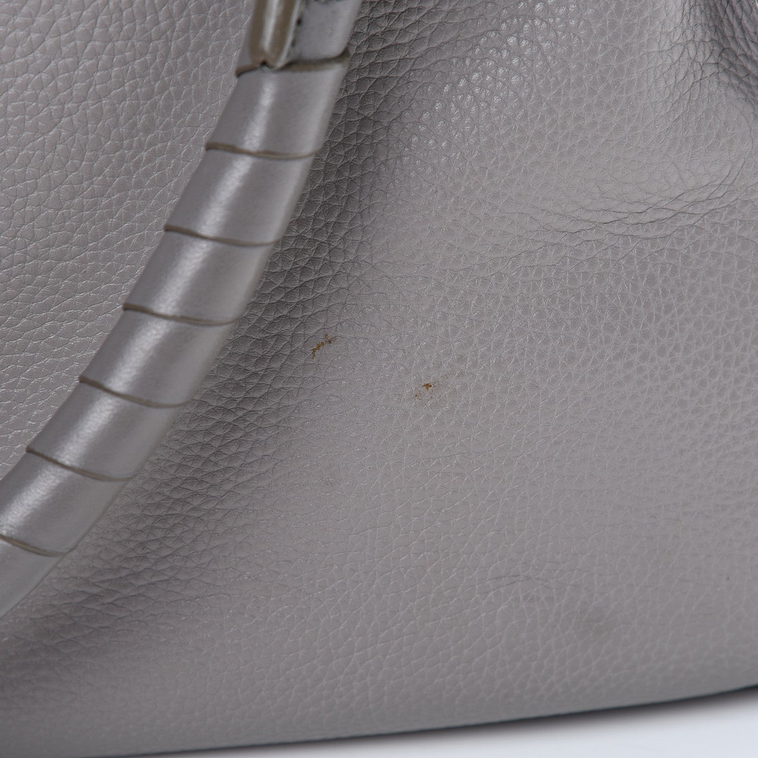 Chloe Calfskin Large Marcie Satchel Cashmere Grey 14 of 16