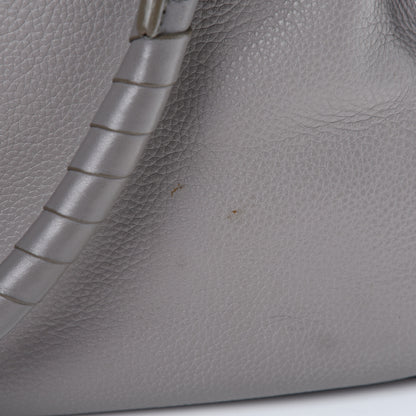 Chloe Calfskin Large Marcie Satchel Cashmere Grey 14 of 16