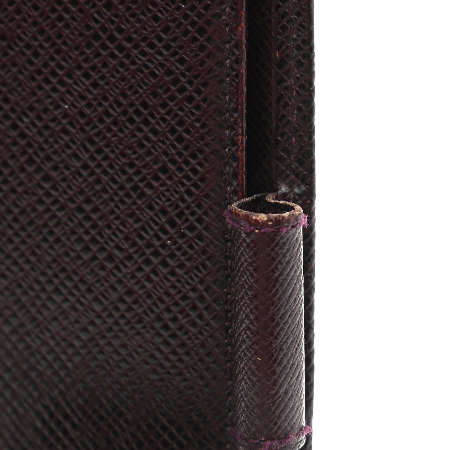Taiga Large Ring Agenda Cover Acajou