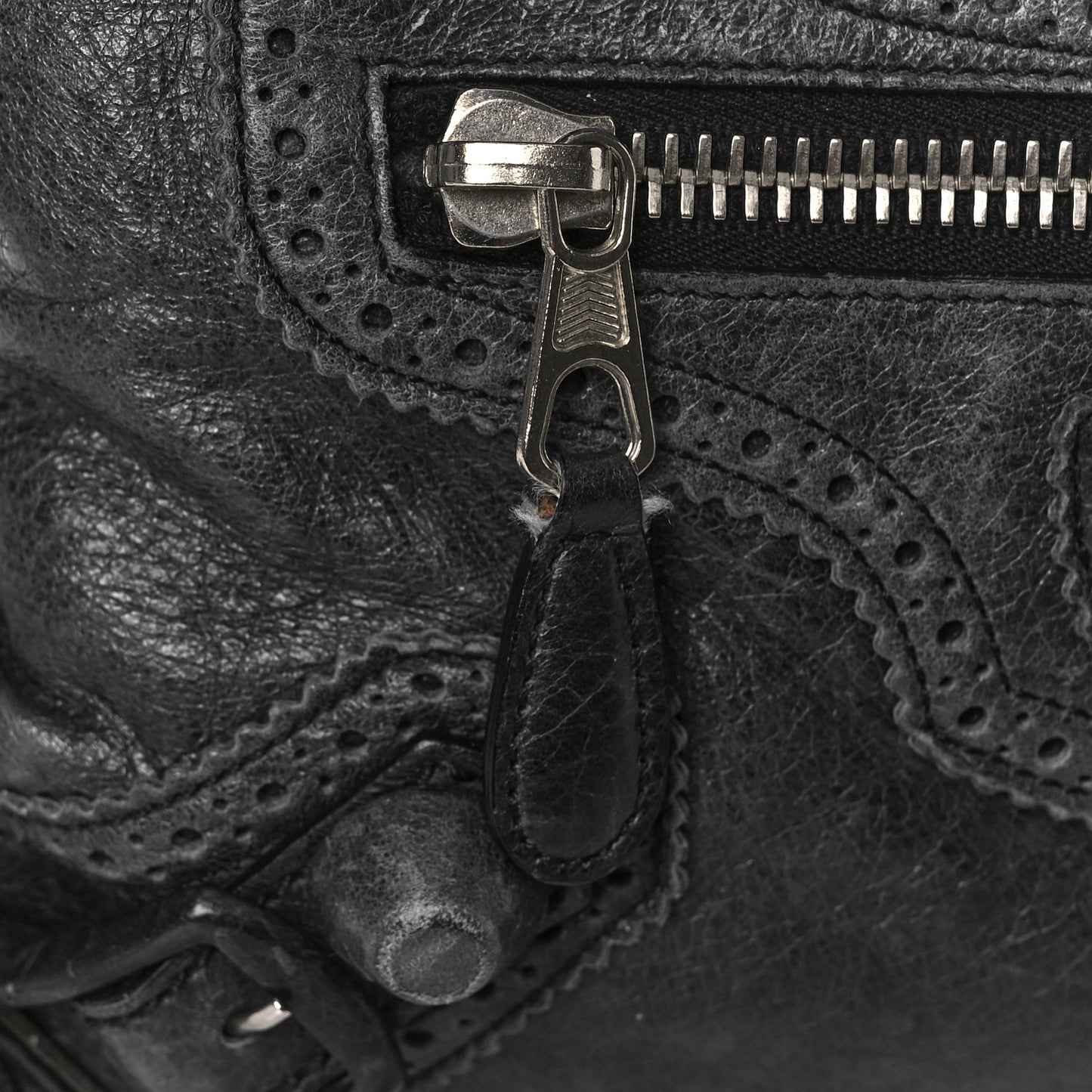 Agneau Giant Brogues Hardware City Black