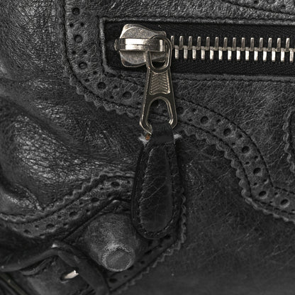 Balenciaga Agneau Giant Brogues Hardware City Black 14 of 27