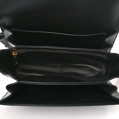 Celine Shiny Calfskin Medium Triomphe Black 5 of 8