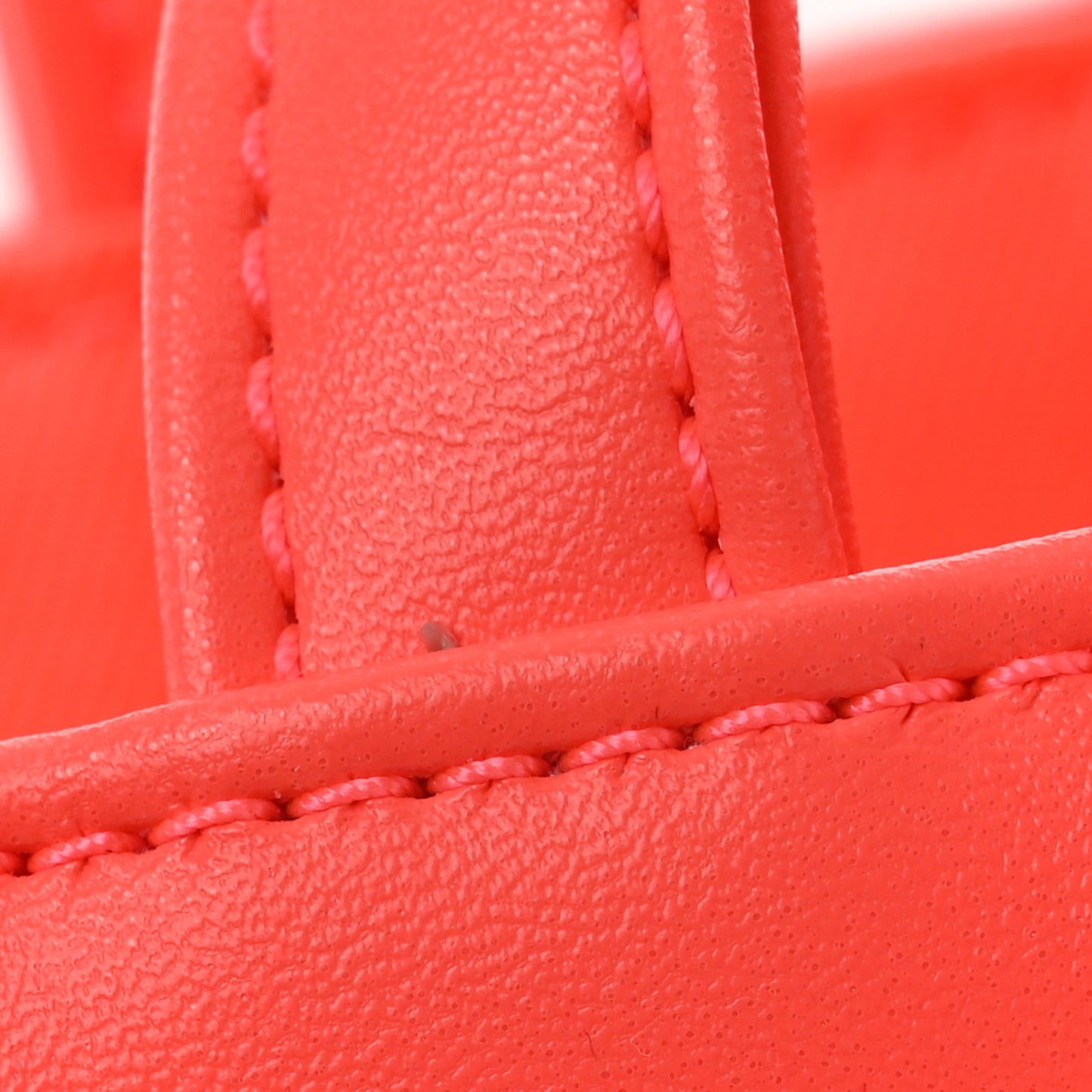 Vegan Leather Medium Shopping Bag Hazard