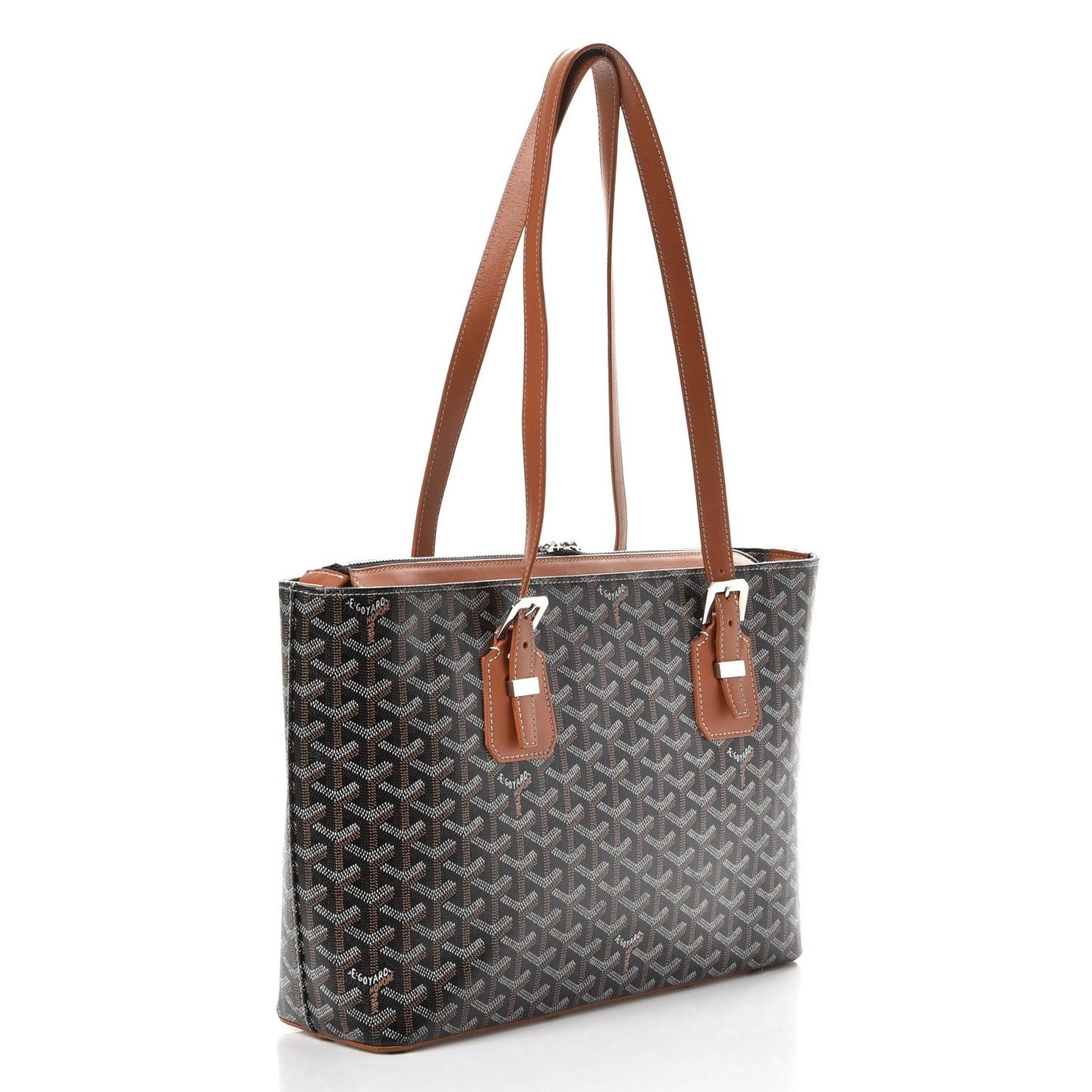 Goyardine Sac Marie Galante MM Black Gold