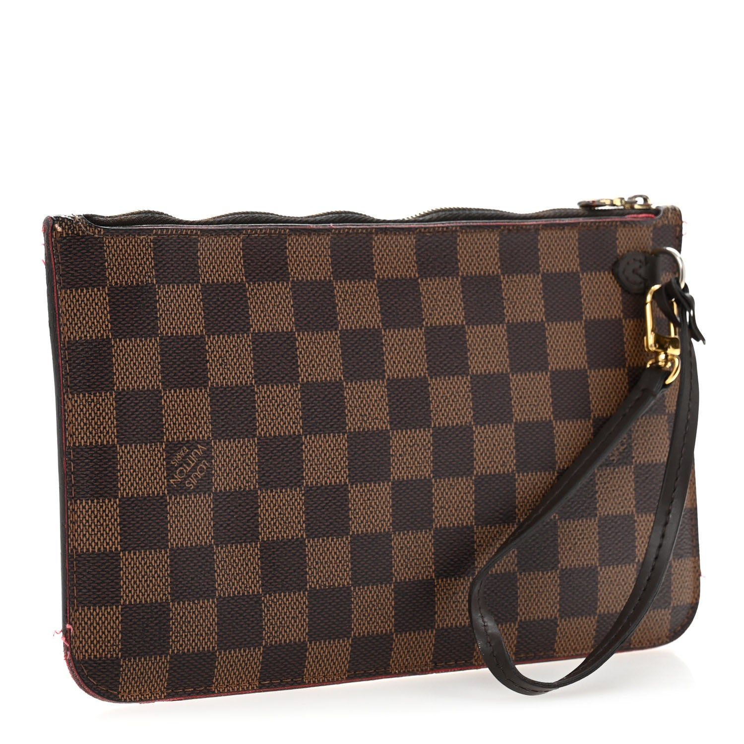 Louis Vuitton Damier Ebene Neverfull MM GM Pochette 3 of 12