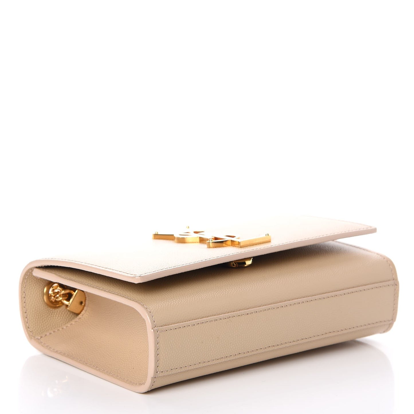 Grain De Poudre Small Monogram Kate Satchel Nude Powder