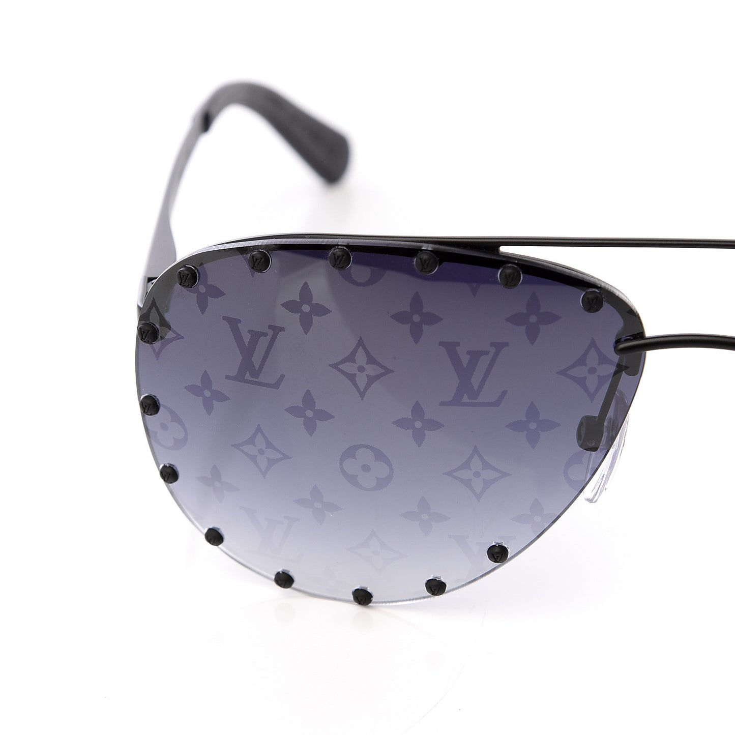 Monogram The Party Aviator Sunglasses Z0971U Black