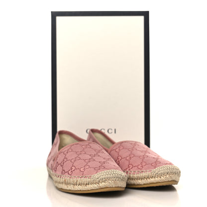 Gucci Monogram Espadrilles 40 Soft Pink 10 of 10