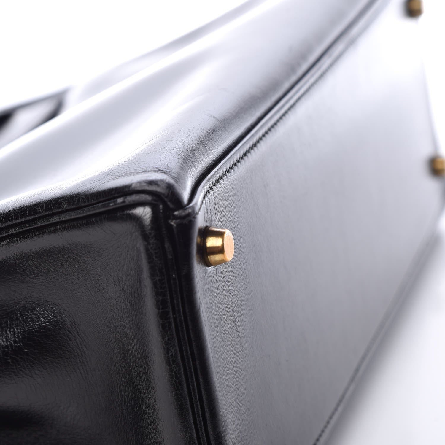 Hermes Box Kelly Retourne 32 Black 30 of 49