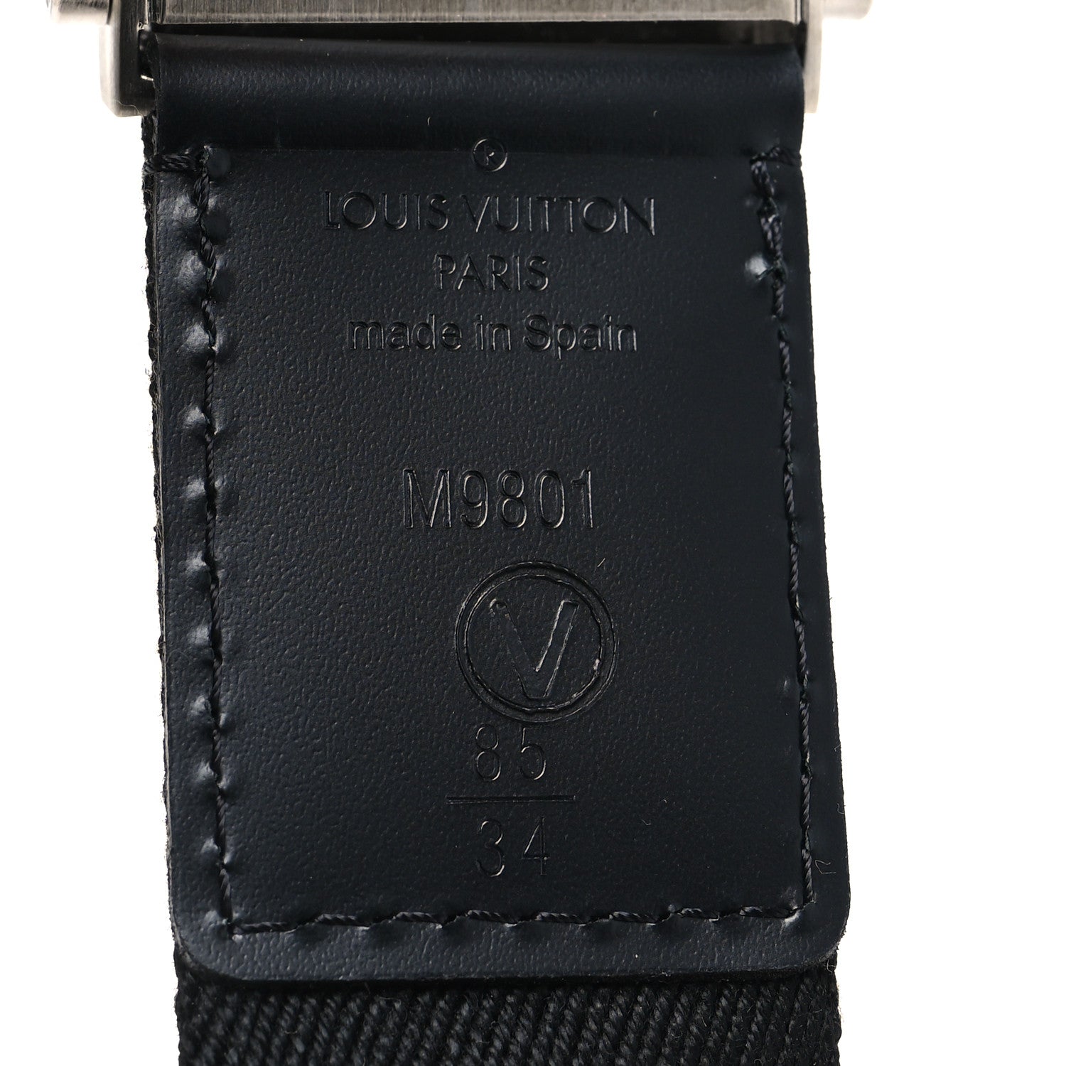Louis Vuitton Bengale Inventeur Belt 90 36 Black 3 of 6