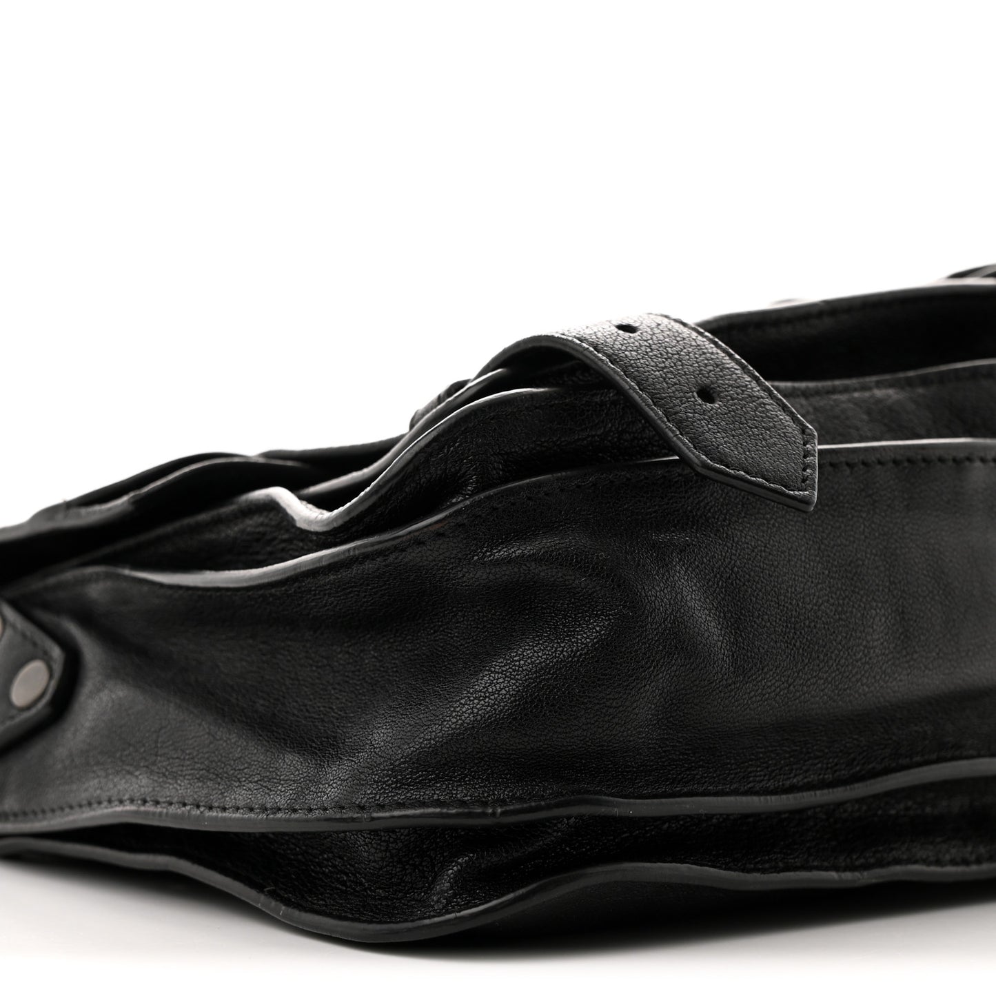 Lambskin PS1 Pouch Messenger Black
