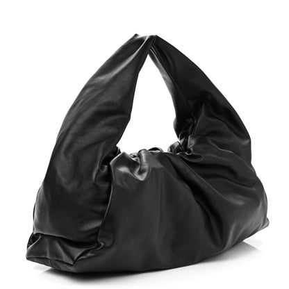 Bottega Veneta Smooth Butter Calfskin Large The Shoulder Pouch Black 3 of 11