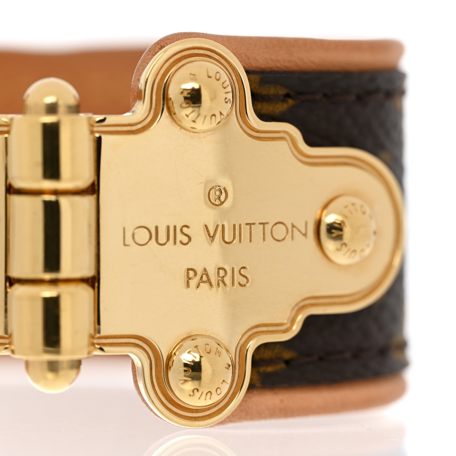 Louis Vuitton Monogram Save It Bracelet 17 7 of 8