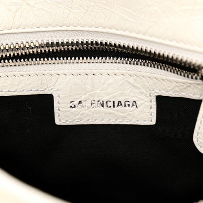 Balenciaga Agneau Arena Neo Cagole Handbag XS Optic White 7 of 14