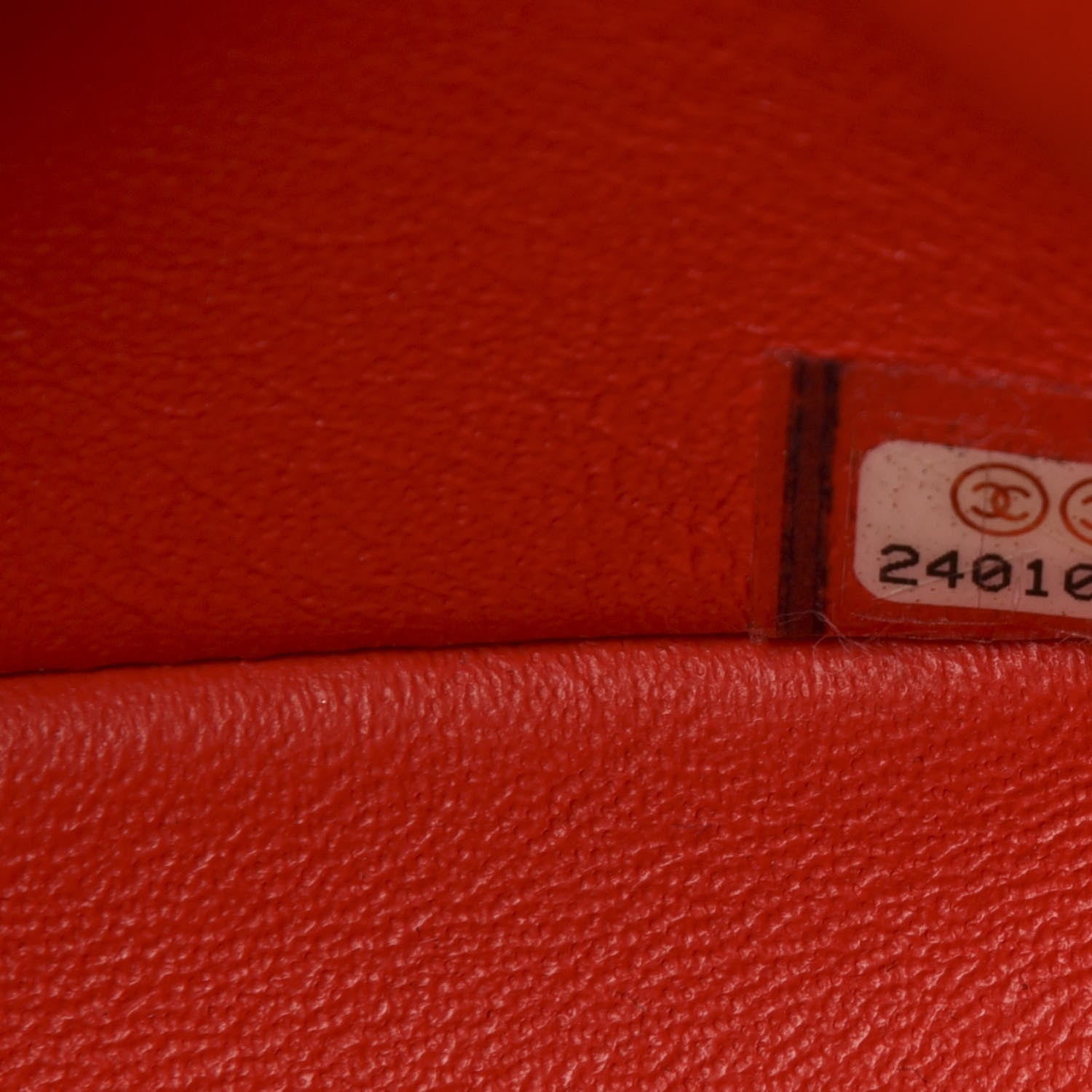 Chanel Lambskin Quilted Jumbo Double Flap Red 7 of 12