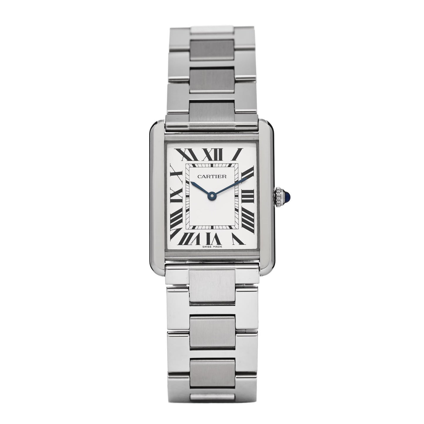 Stainless Steel 27mm Tank Solo Quartz Watch