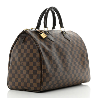 Louis Vuitton Damier Ebene Speedy 35 3 of 11