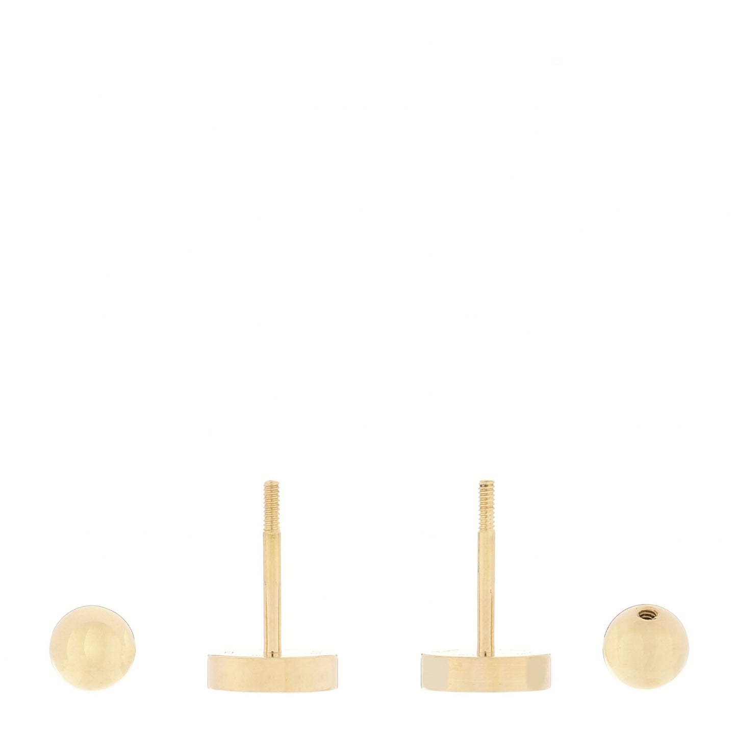 18K Yellow Gold LOVE Earrings