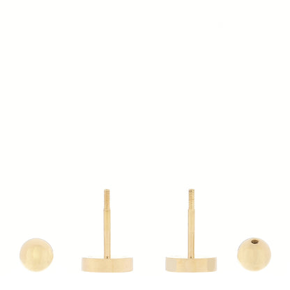 Cartier 18K Yellow Gold LOVE Earrings 3 of 5