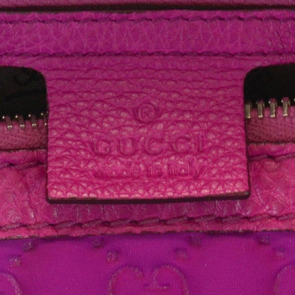Gucci Guccissima Neoprene Techno Tag Medium Boston Magenta 5 of 7