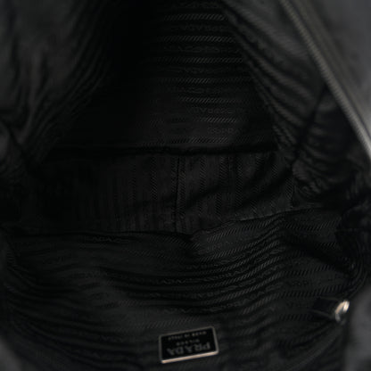 Prada Tessuto Nylon Shoulder Bag  Black 9 of 21