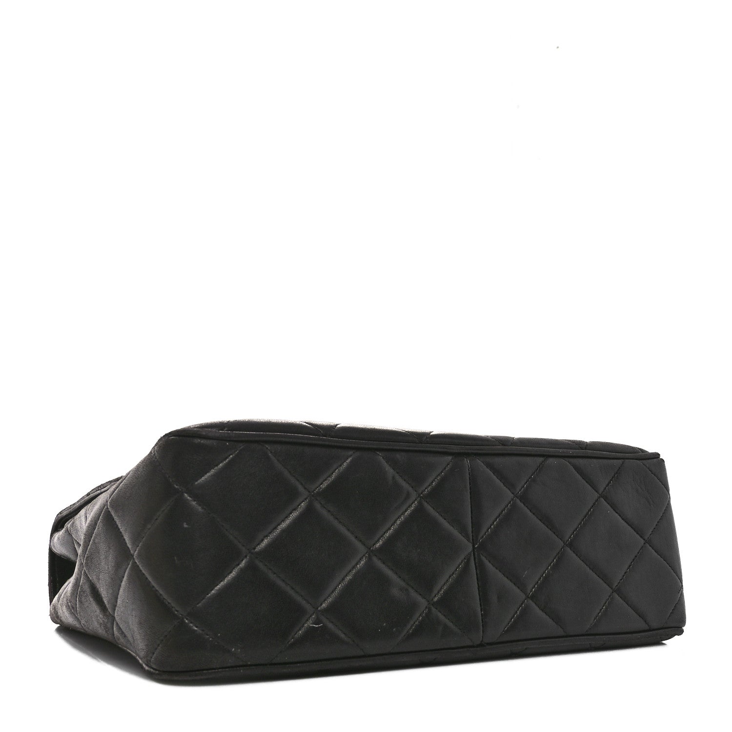 Chanel Lambskin Quilted Medium Square Flap Bag Black 4 of 11