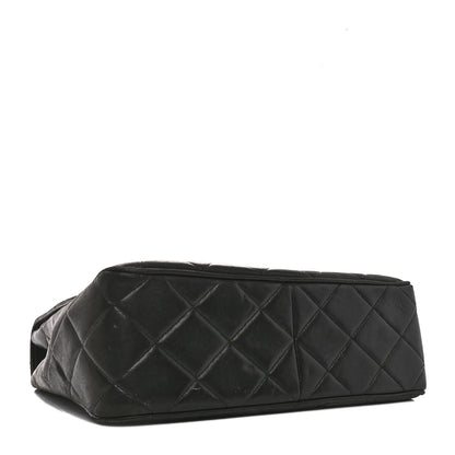 Chanel Lambskin Quilted Medium Square Flap Bag Black 4 of 11