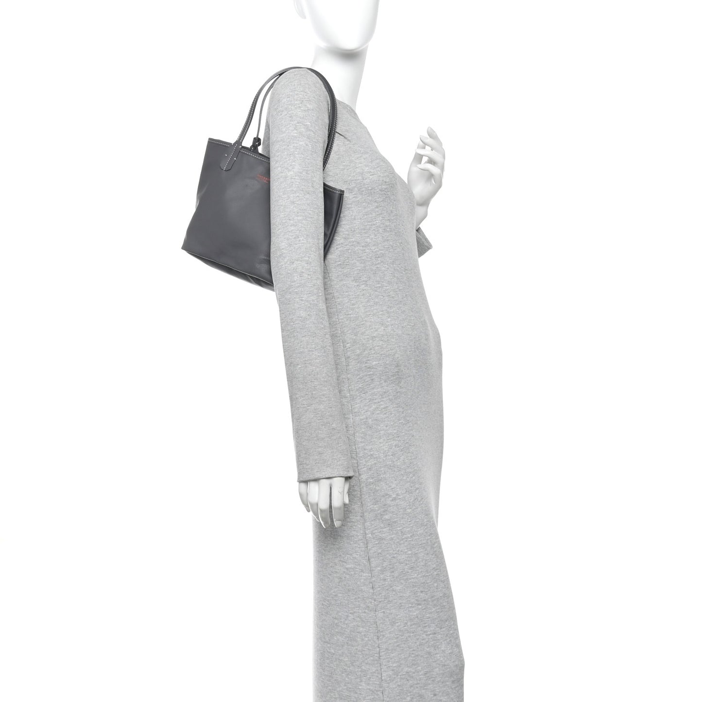 Goyardine Reversible Mini Anjou Grey