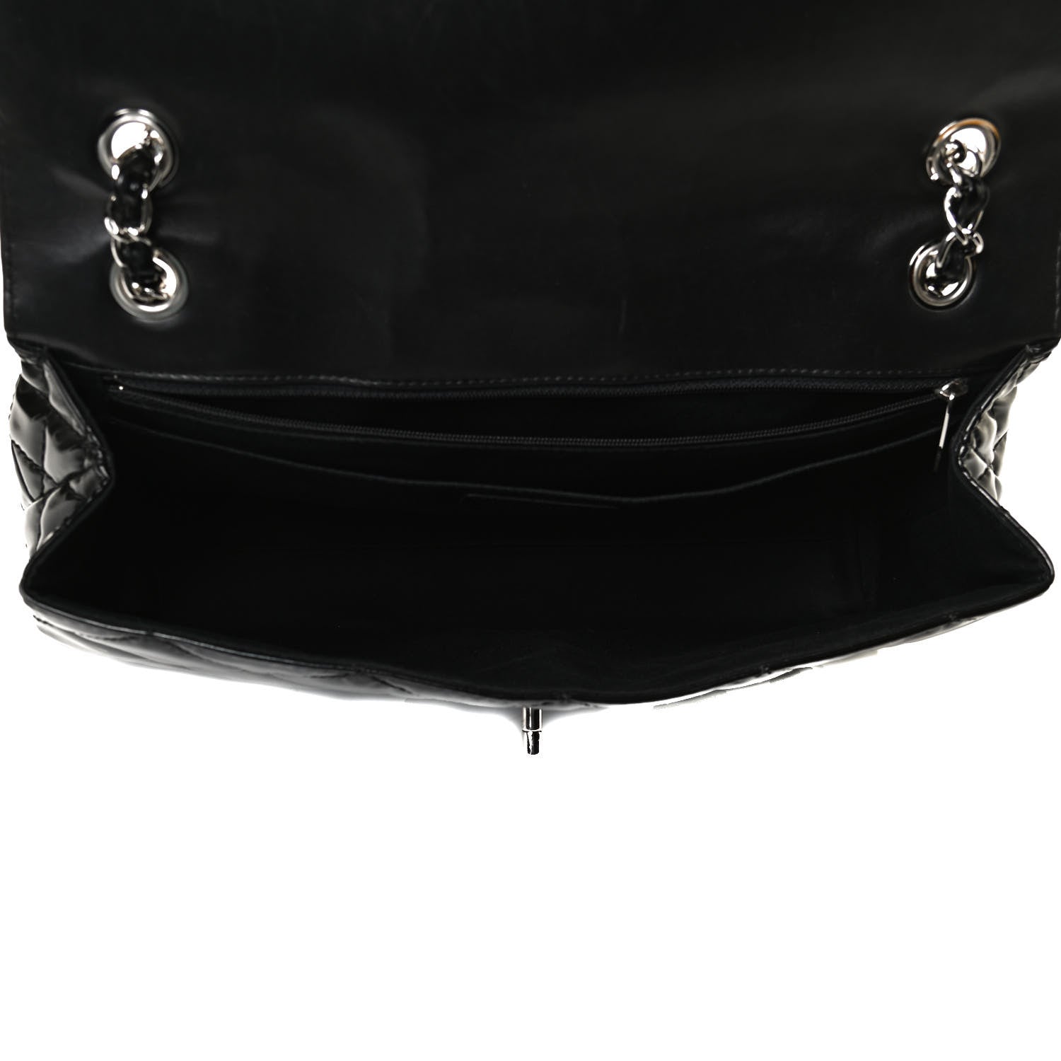 Chanel Vinyl Quilted In the Business Flap Bag Black 5 of 16