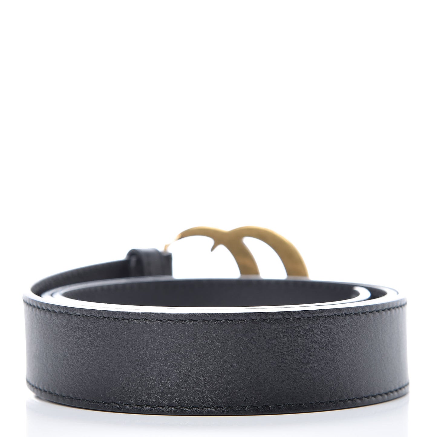 Calfskin Double G 30mm Belt 85 34 Black