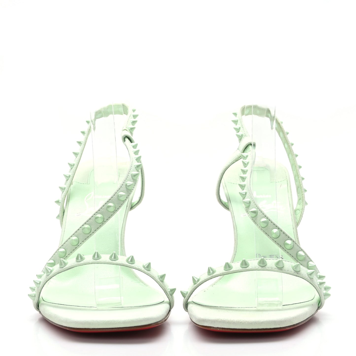Suede Rosa Condorapik 85 Spike Sandals 38 Studio Green