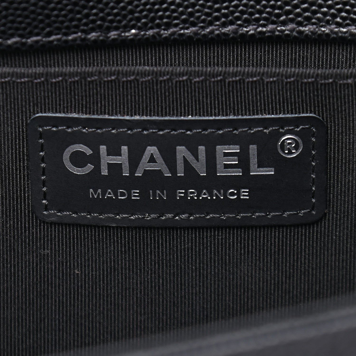 Chanel Caviar Quilted Medium Boy Flap Black 6 of 9