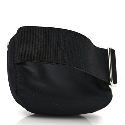 Prada Re-Nylon Travel Saffiano Metal Triangle Logo Mini Arm Pouch Black 3 of 7