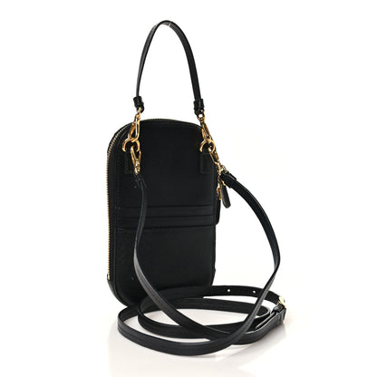 Prada Saffiano Mini Crossbody Bag Black 3 of 11