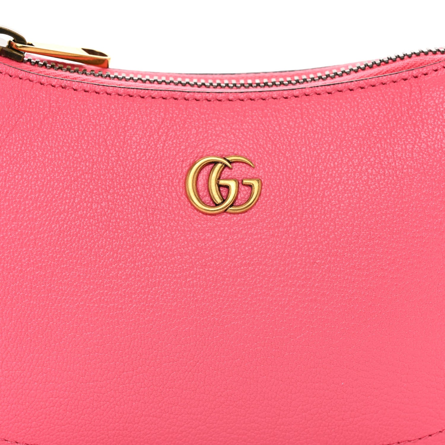 Gucci Goatskin Mini Aphrodite Shoulder Bag Rhodamine Pink 7 of 9